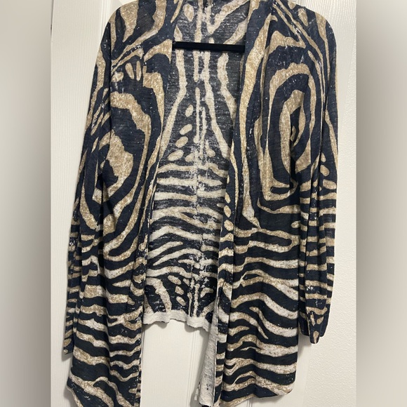 2-PIECE CULLEN ANIMAL PRINT CARDIGAN L SET - Picture 5 of 6